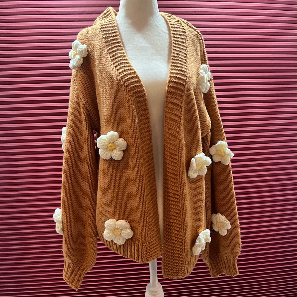 Floral cardigan
